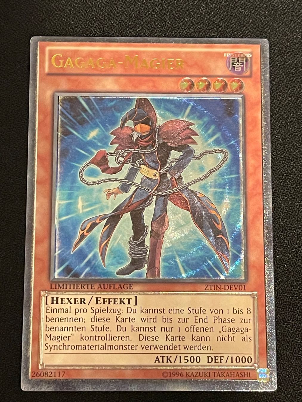Yugioh Sammelbilder & Trading cards: GAGAGA-Magier ZTIN-DEV01 – Neu (gemäss Beschreibung) aus Aarau Rohr von Der.Paul