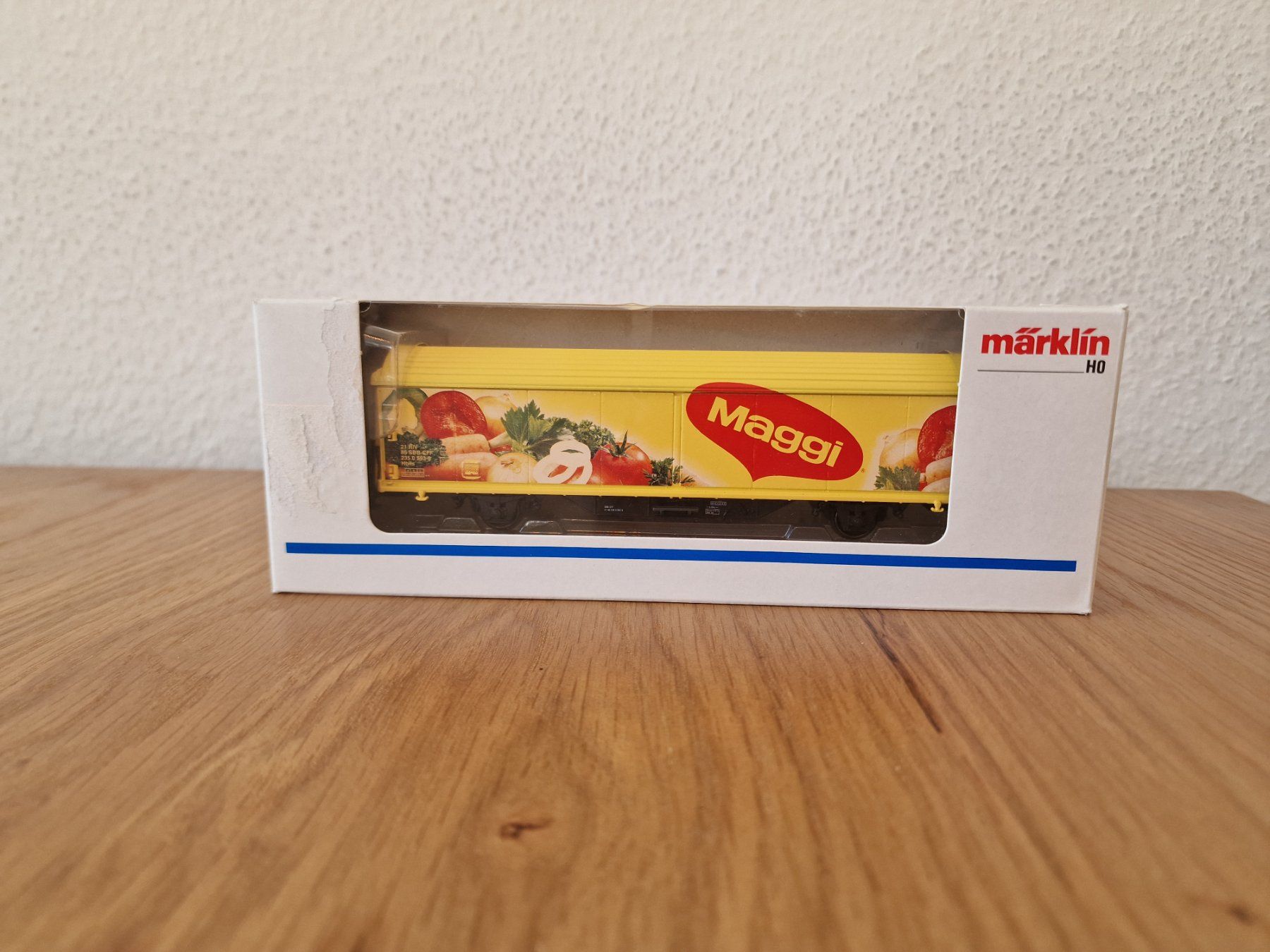 Märklin Modellini di ferrovie: SBB Maggi Güterwagen H0 – Usato da Matten b. Interlaken venduto da lor_hr9w 4