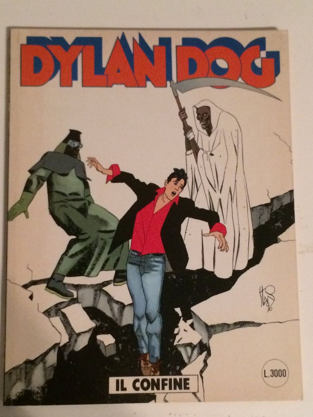Fumetti: DYLAN DOG  # 122 IL CONFINE Sergio Bonelli‪ 1996 – Usato da Vezia venduto da Aquarius_Age