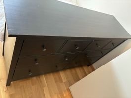 IKEA HEMNES Kommode mit 8 Schubladen – 160 cm – Dunkelbraun