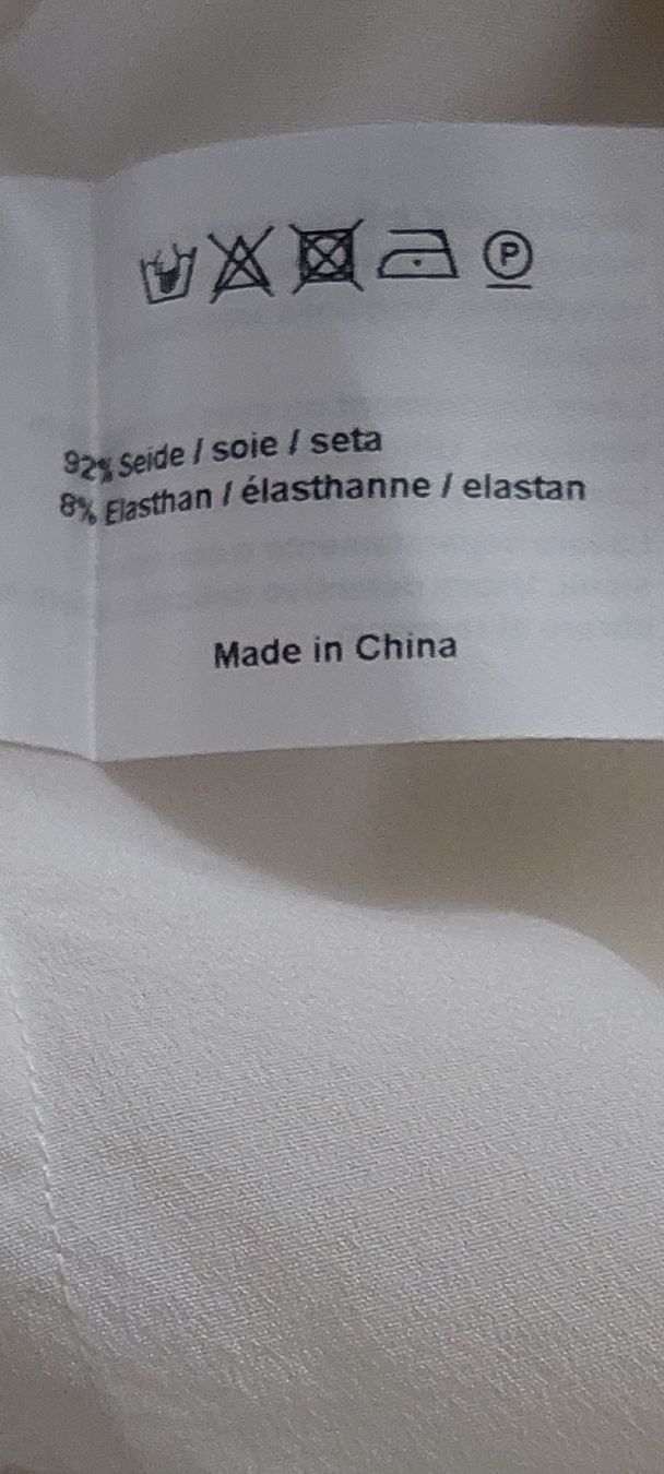 Top: Schicke weiss Seidenblusen - Top Gr 44 – Nuovo (secondo la descrizione) da Kreuzlingen venduto da peugeotj9 2