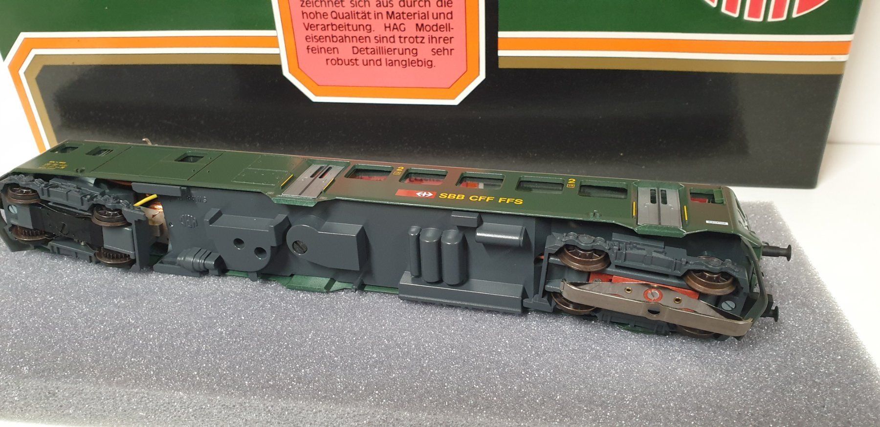 Hag Trains électriques: Hag SBB Bde4/4 Triebwagen H0/AC Nr. 152 – Neuf (Voir description) à Neuenhof par ludovicco 6