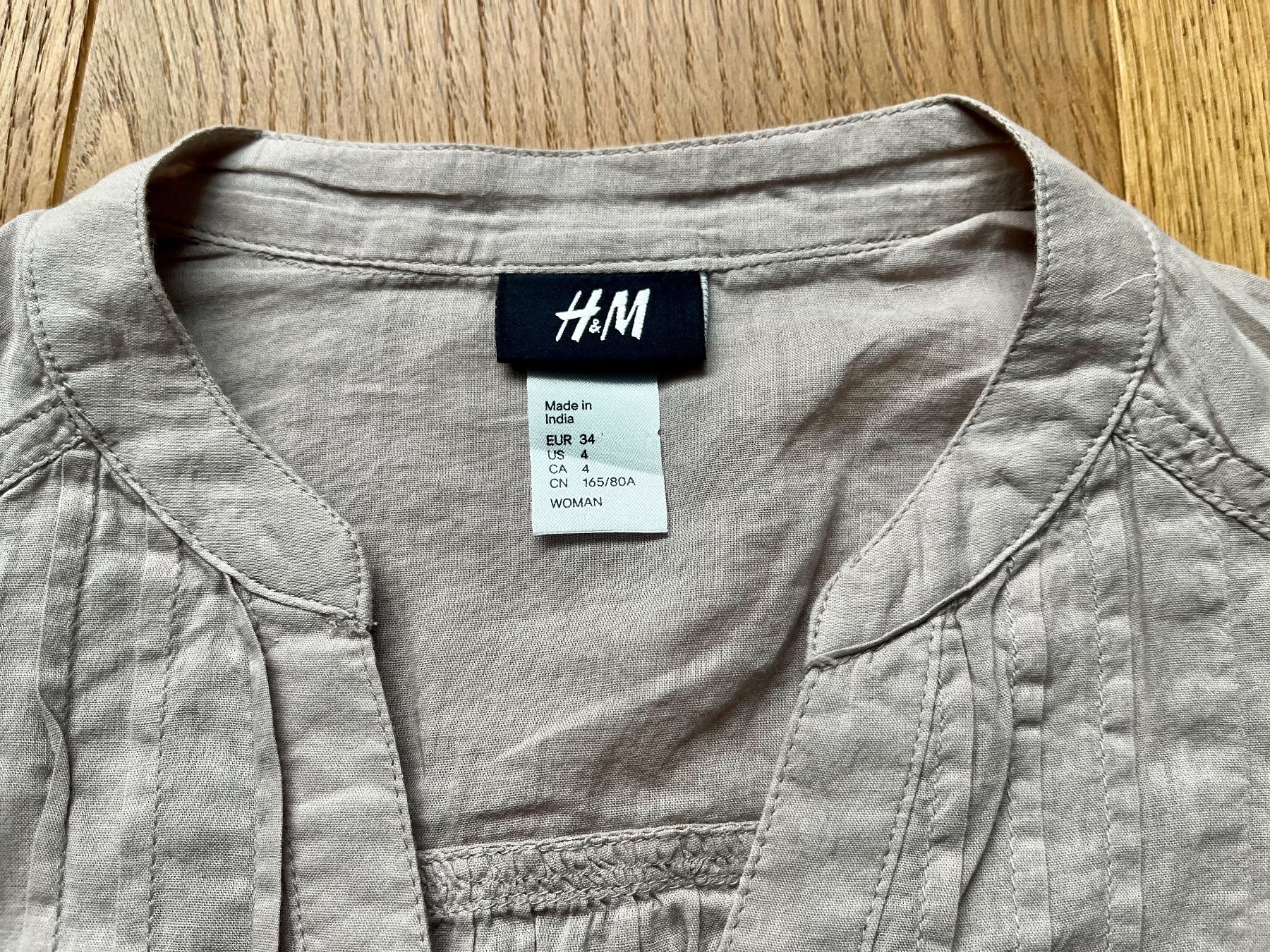 H&M Tuniche: H&M Tunika, Longbluse, Hemd, Blusenkleid 34/S – Usato da Sax venduto da _Kornblume_ 1