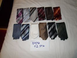 Krawatten Herren ( NOy4) 12stk
