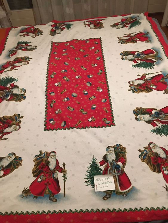 Tessuti di Natale 🎄 Idee per la decorazione della tavola natalizia