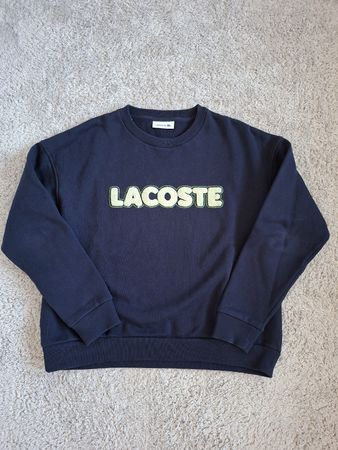 Sweatshirt Lacoste bleu marine taille 36 