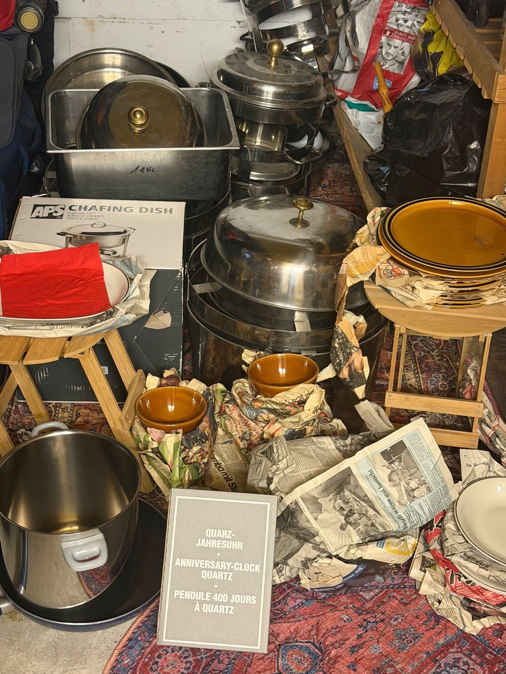 Küchengeräte: Chafing Dish APS und diverse Keramik – Gebraucht aus Zürich von ahmad67