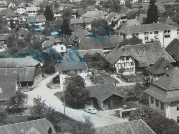 Cartoline postali: ROGGWIL BE 1976 LUFTBILD BUG – Usato da Ettingen venduto da Hausi4711 1