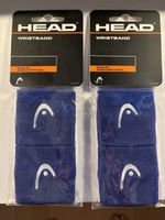 2x HEAD Schweisband neu & originalverpackt blau