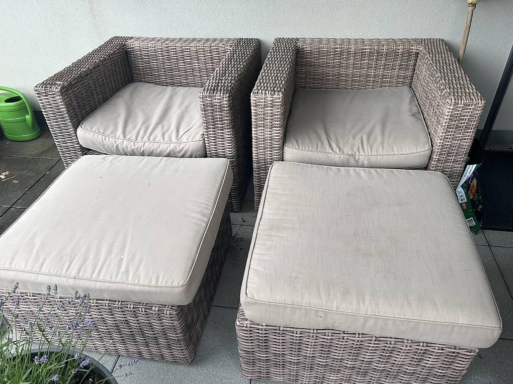 Divani: Rattanlounge – Usato da Stans venduto da Shorteri 1
