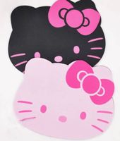 Hello Kitty: lot 2 pcs tapis de souris rose et noir *NEUF*