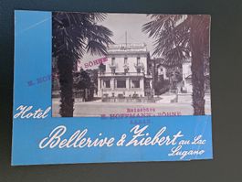 Alter Prospekt / Hotel Bellerive & Ziebert au Lac Lugano 