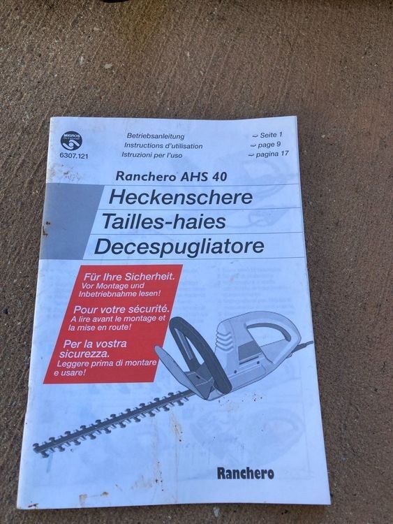 Alle Maschinen: GARTENSCHERE RANCHERO – Gebraucht aus Tann von elolecig 3