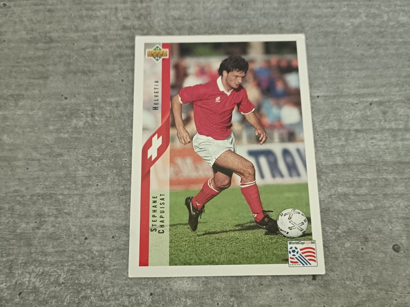 Carte collezionabili: STEPHANE CHAPUISA Upper Deck Weltmeisterschaft USA 1994 #102 – Usato da Köniz venduto da Toyscollect