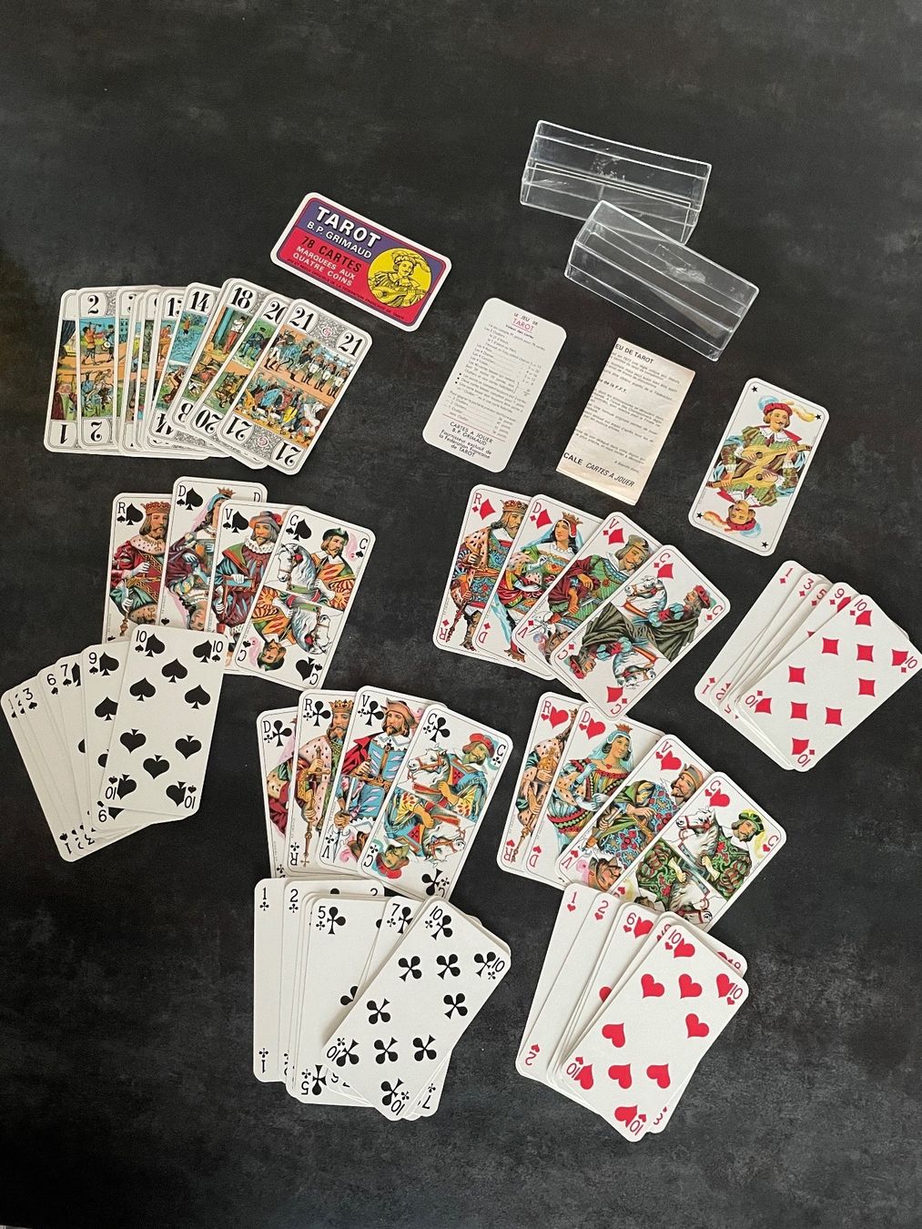 Giochi: Ancien Tarot B.P. Grimaud – Usato da Vallamand venduto da Bricbracbroc82