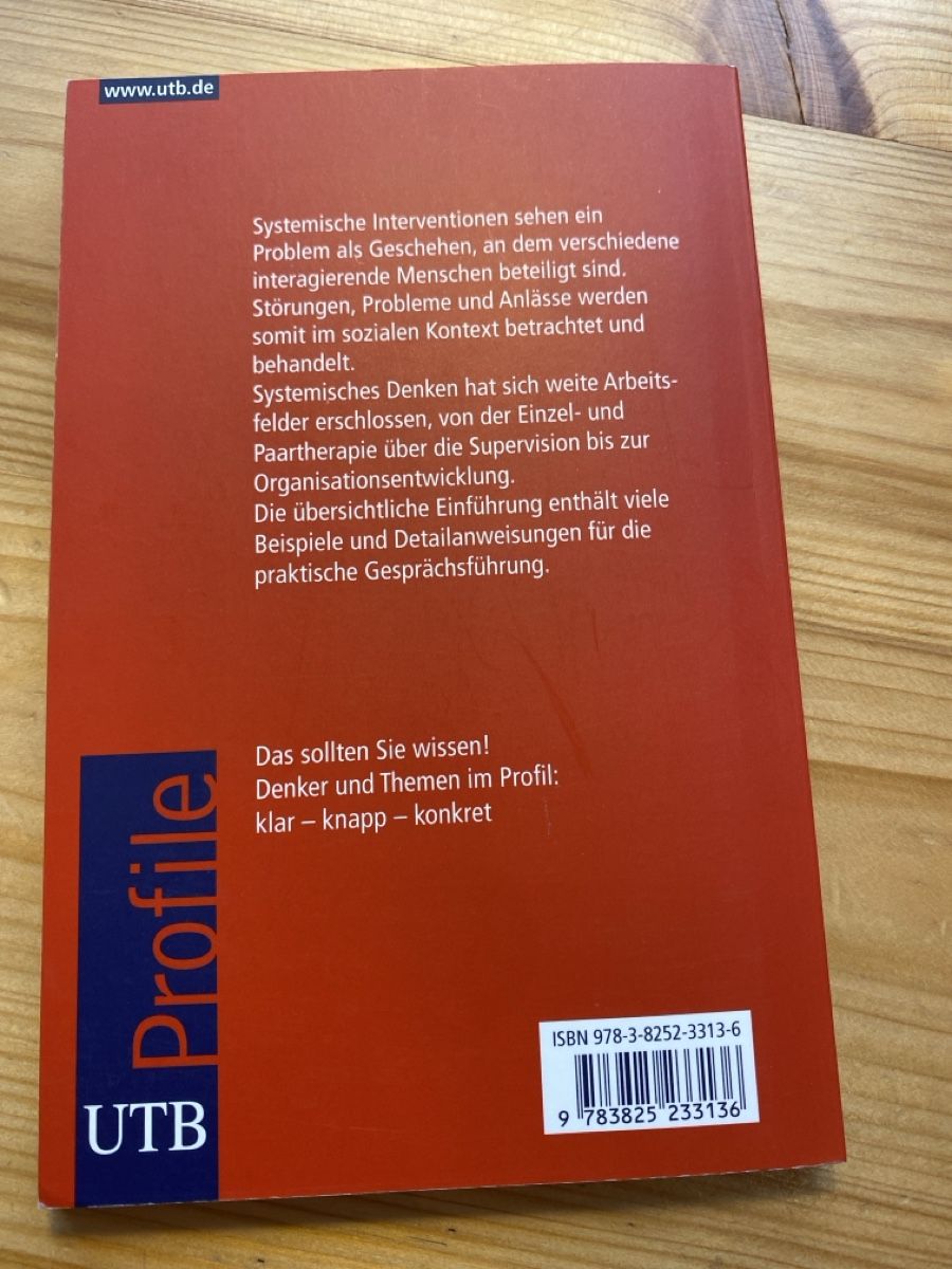 Libri: Systemische Interventionen, von Schlippe, 2. Auflage – Usato da Kägiswil venduto da C_Jaco 1