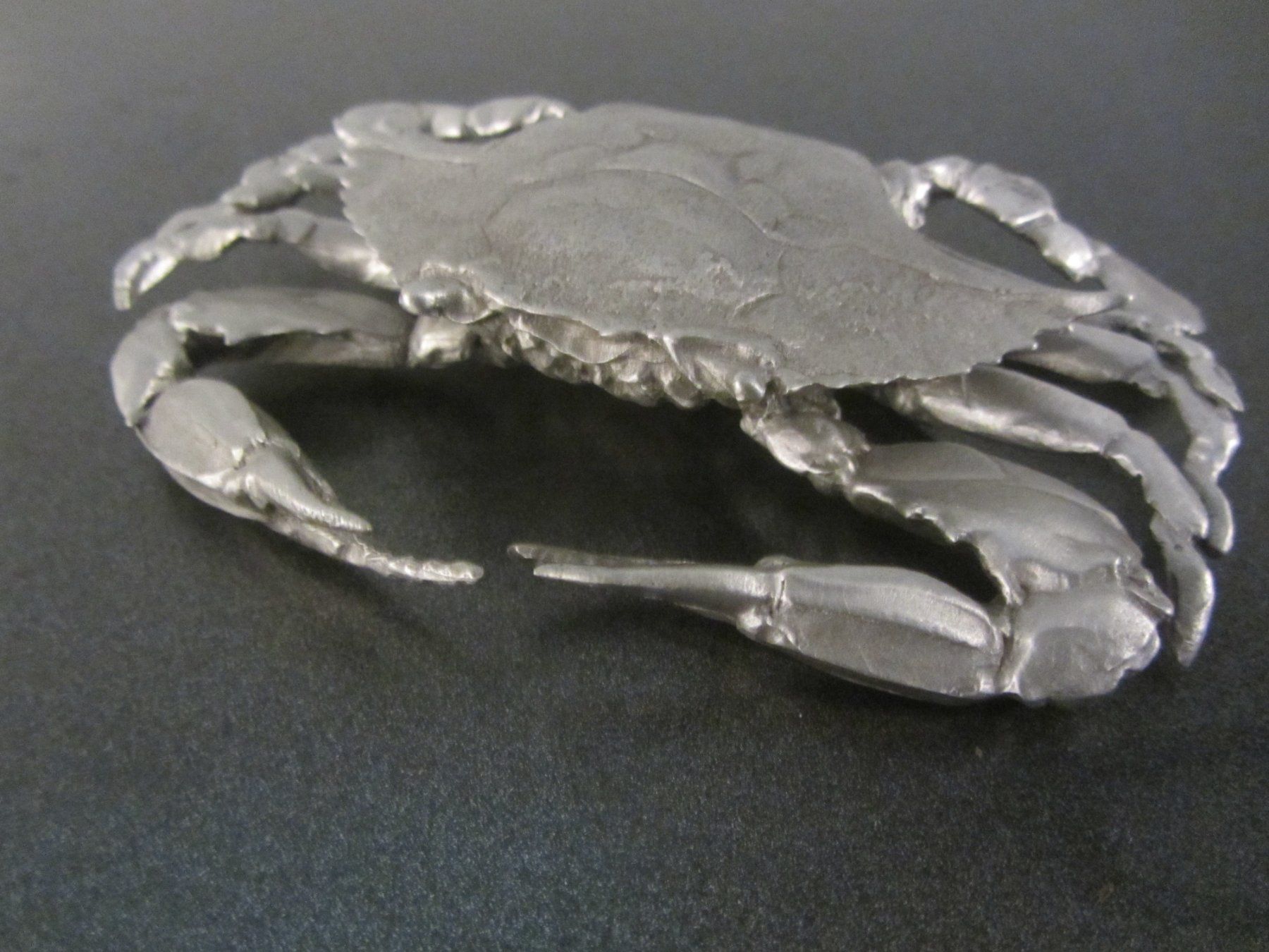Statuette: KRABBE Zinn, 11 x 7 cm – Usato da Egliswil venduto da chroetli22 6