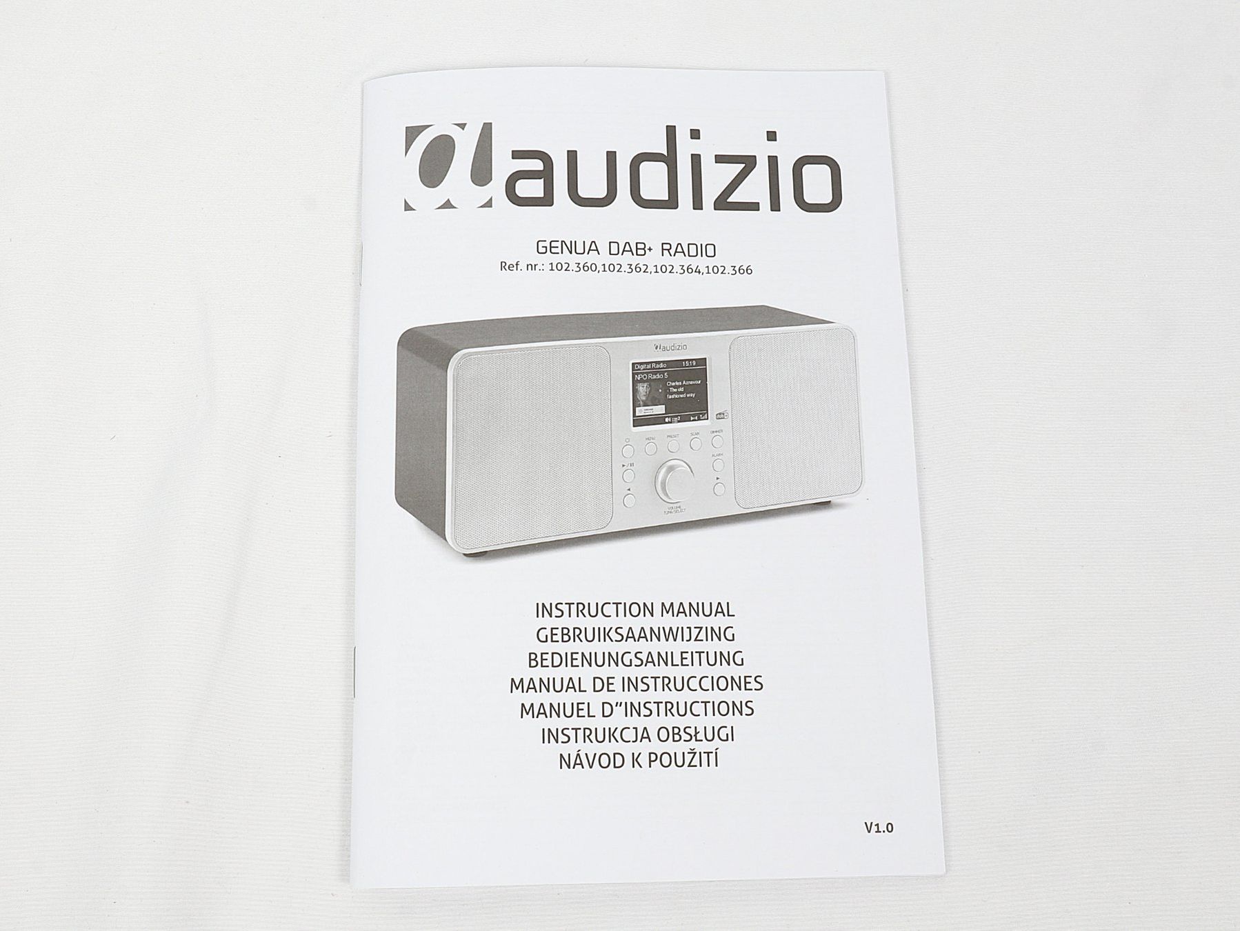 Radios: AUDIZIO Genua DAB+ Radio – Neu (gemäss Beschreibung) aus Steinen von Restwert_Steinen 6