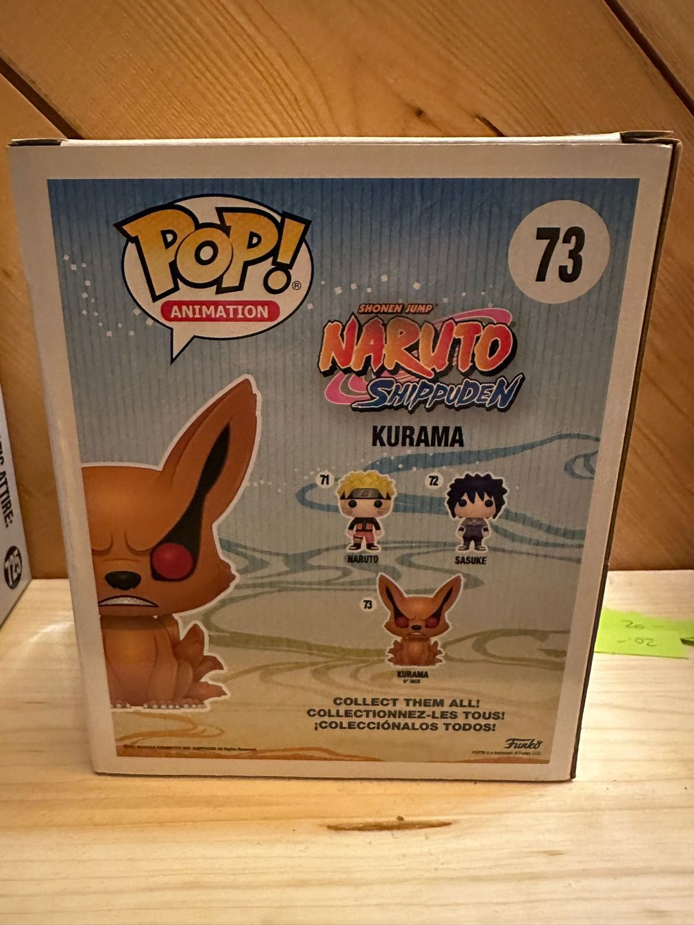 Funko Statuette: funko pop naruto kurama N°73 – Nuovo e nell'imballaggio originale da Chavannes-sous-orsonnens venduto da nes_cb72 1