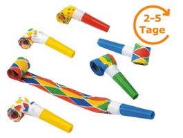 Luftrüssel, Rollpfefen, Partyrüssel, 6er