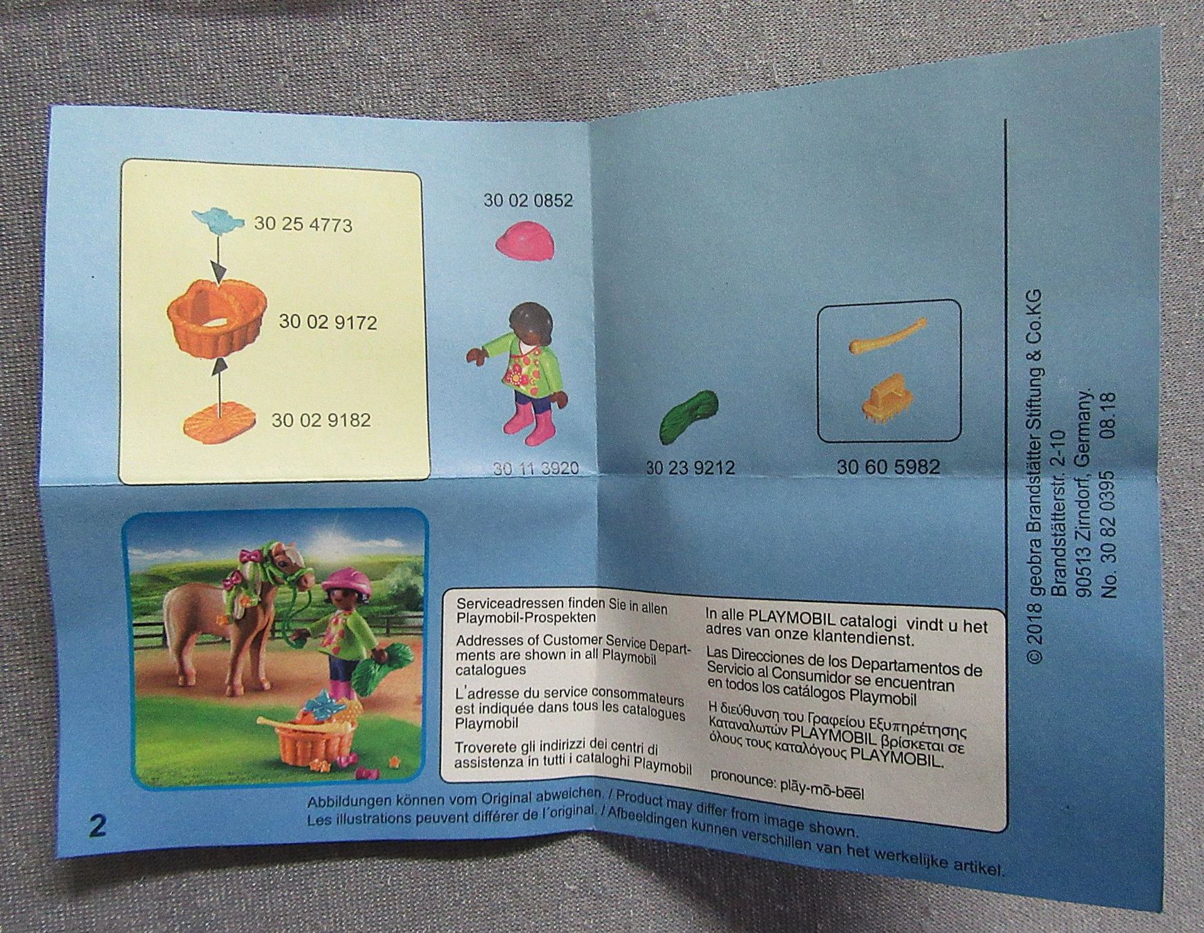 Playmobil Giocattoli: Playmobil 70060 Special Plus - Mädchen mit Pony – Usato da Auenstein venduto da Padabimbim 2