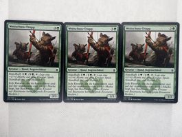 MTG: Weitschuss-Trupp (3x), Deutsch, Top Zustand!