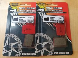 2×DISC BRAKE SHIMANO DEORE .NEU KOOL STOP Gutes Produkt.