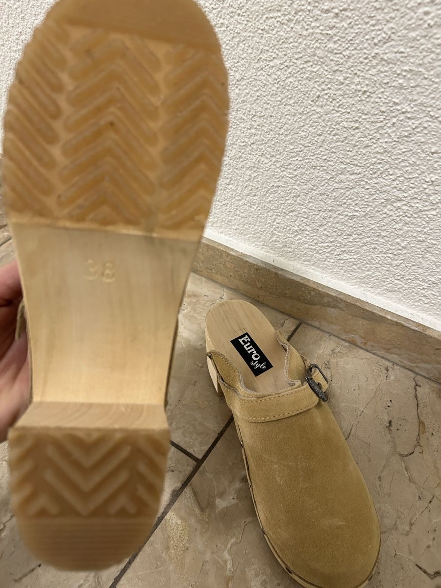 Scarpe da donna: Holz-Zockel Wildleder in beige – Usato da Zürich venduto da sop_82jx 3