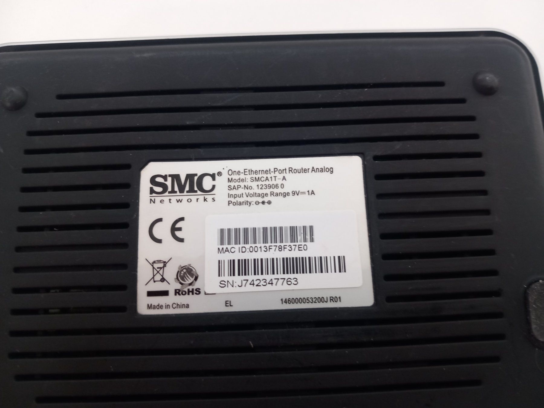 Modems & Router: SMC DSL Modem mit Netzteil gebraucht – Gebraucht aus Oensingen von Wabuoe 3