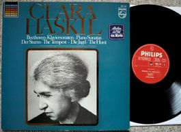 LP PIANO Clara Haskil – Beethoven Klaviersonaten GEWASCHEN