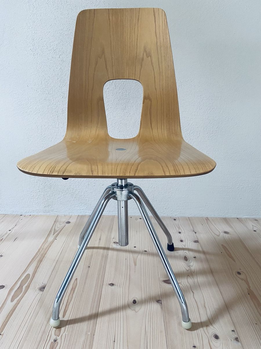 Horgen Glarus Sedie: Einpunkt-Stuhl Hans Bellmann – Usato da Glarus venduto da Chiaralina1 2