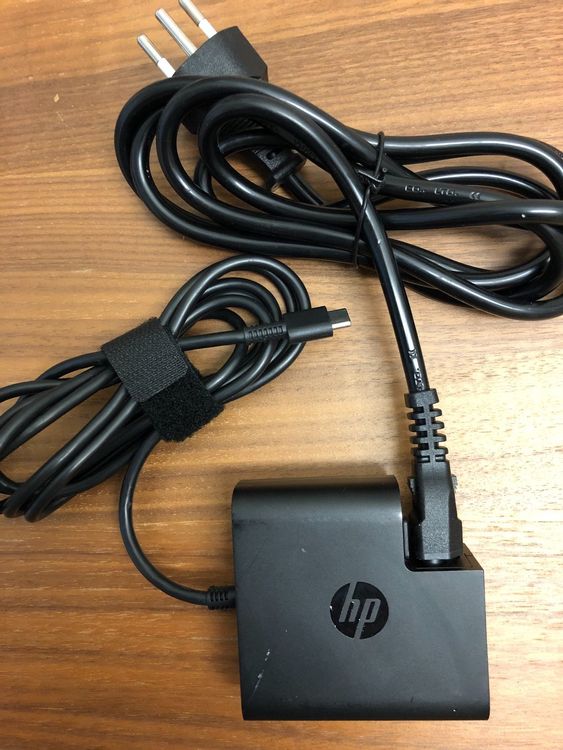 Cargador Original Hp 65w Usb-c De Viaje 903971-001 1 Año