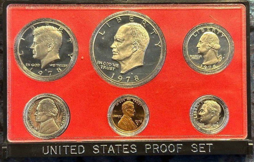Tutti le monete: USA Proof Set 1978, Originalverpackt, Selten! – Nuovo e nell'imballaggio originale da Beringen venduto da Mantafisch1