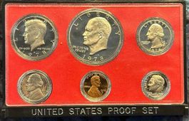 USA Proof Set 1978, Originalverpackt, Selten!