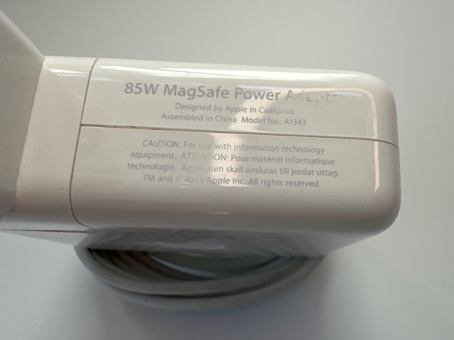 Apple Chargeur: 85W MagSafe A1343 Netzteil Ladekabel MacBook Pro – D'occasion à St. Gallen par hae_6rmh 1