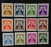 Böhmen und Mähren Dienstmarken 1943**
