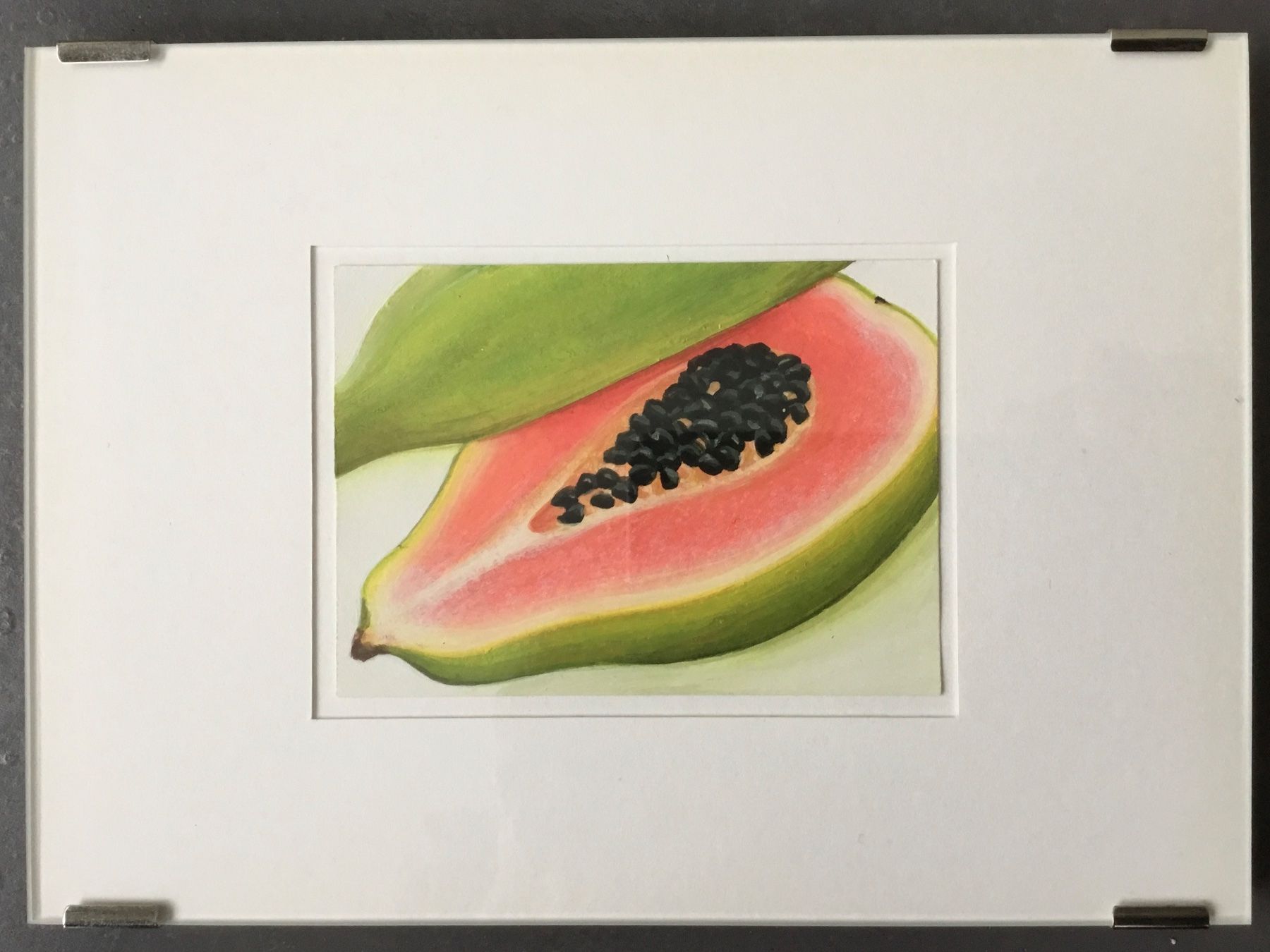 Foto & Immagini: Frucht-Bilder | Mischtechnik auf Papier (Preis/Stk.) – Nuovo (secondo la descrizione) da Eggersriet venduto da Wiese61 5