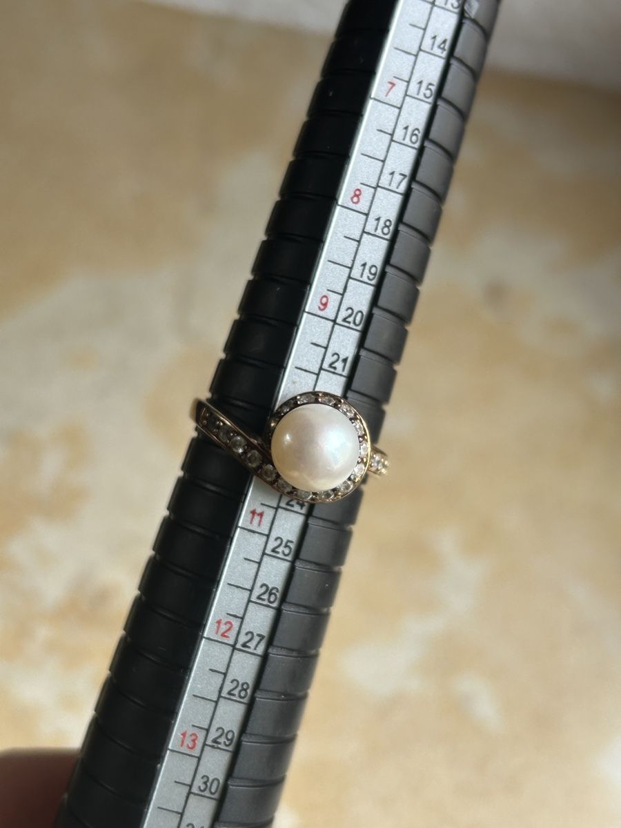 Anelli: Silberring mit Perle  Gr. 63/23mm 👍 – Usato da Laufen venduto da belleskulptur 4