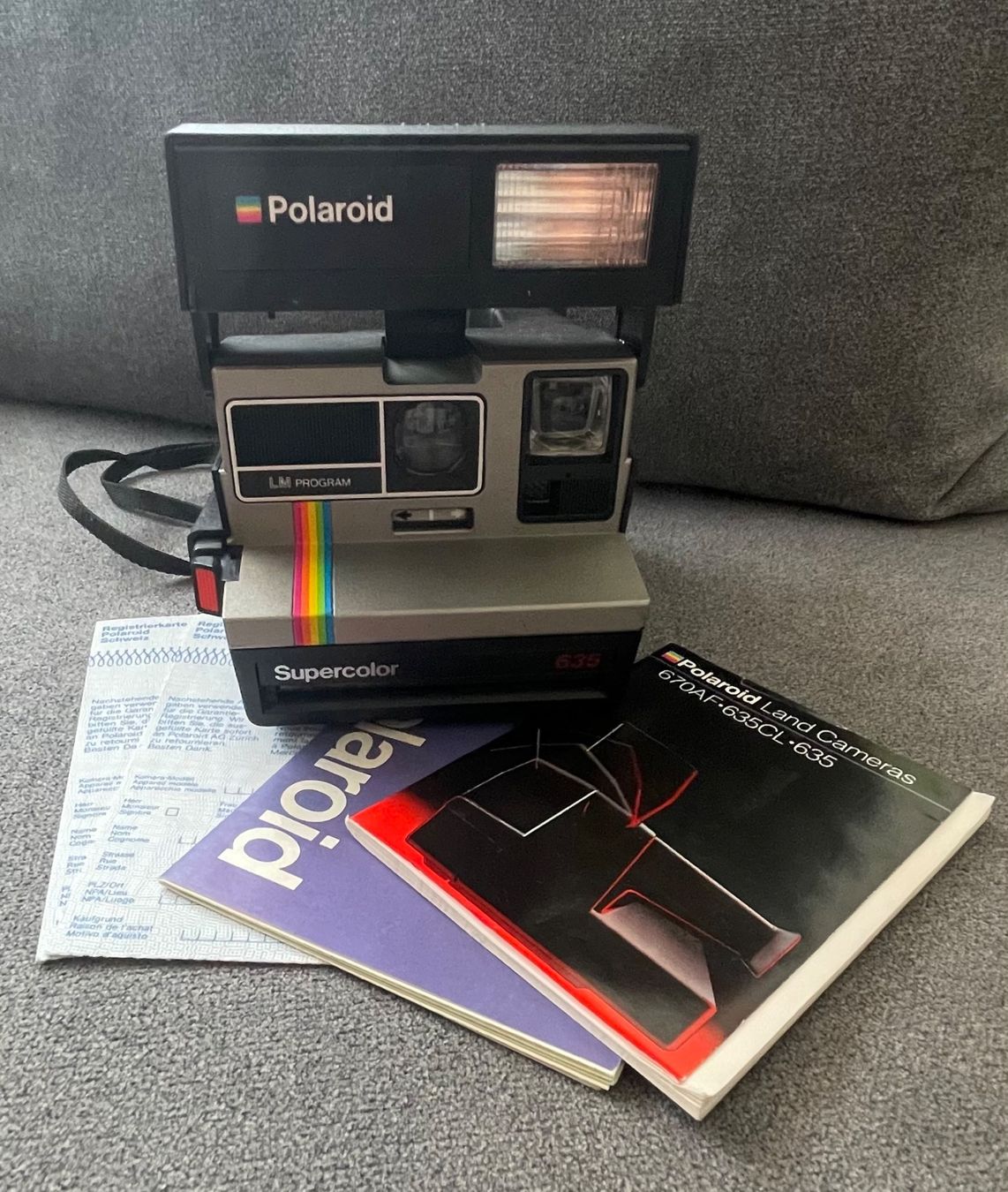 Polaroid Kamera: Polaroid Land Camera 635 Supercolor – Gebraucht aus Spreitenbach von Eidgnoss