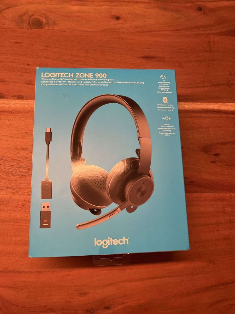 Mikrofone: Logitech Zone 900 Wireless Headset black new condition – Neu (gemäss Beschreibung) aus Zürich von Ricardinho_12 1
