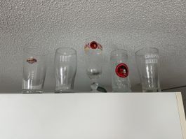 5 Biergläser 0.5l NEU