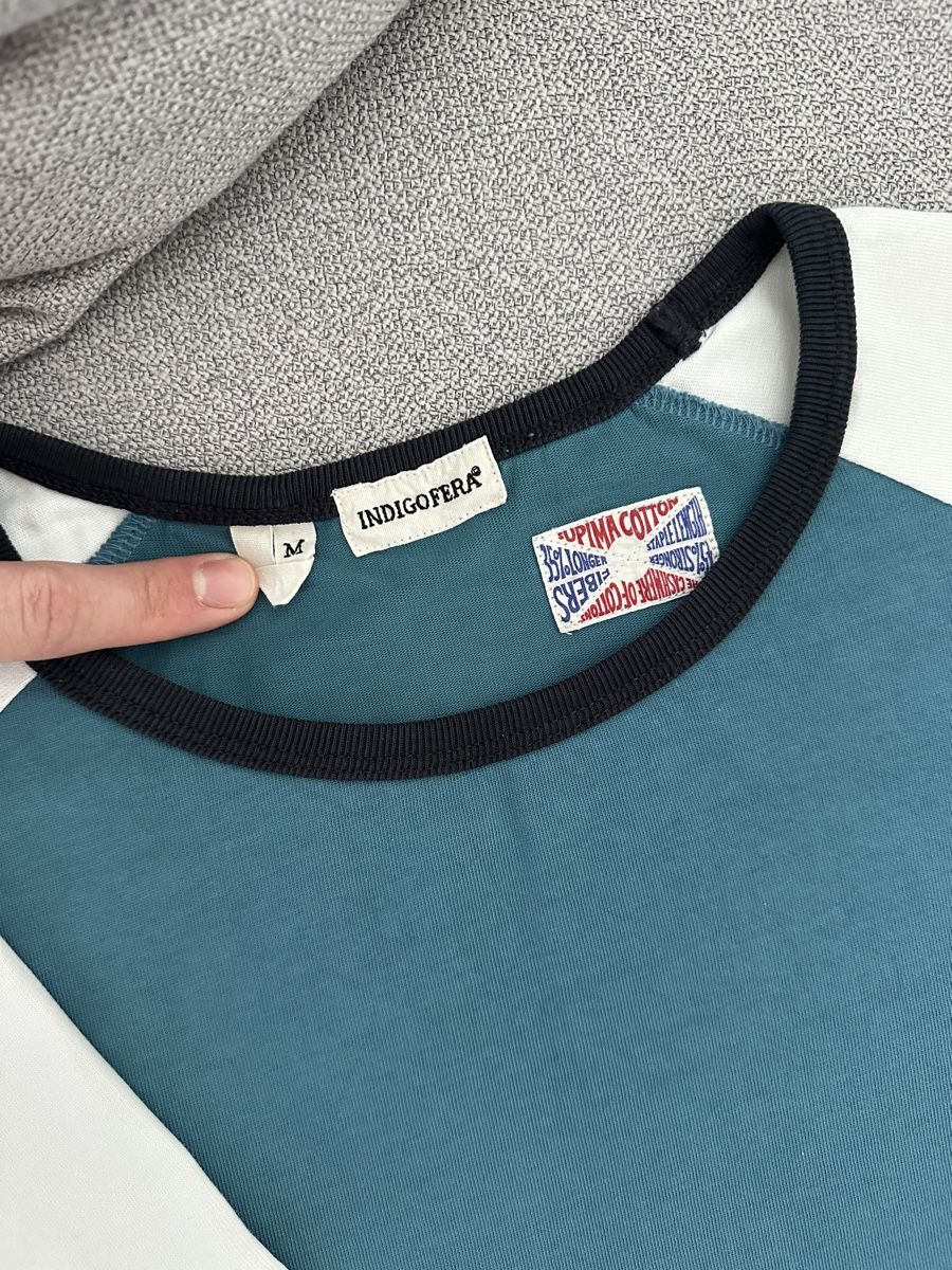 Camicie: Indigofera Leon Raglan Sleeve Shirt M – Usato da Cimo venduto da speedball93 1