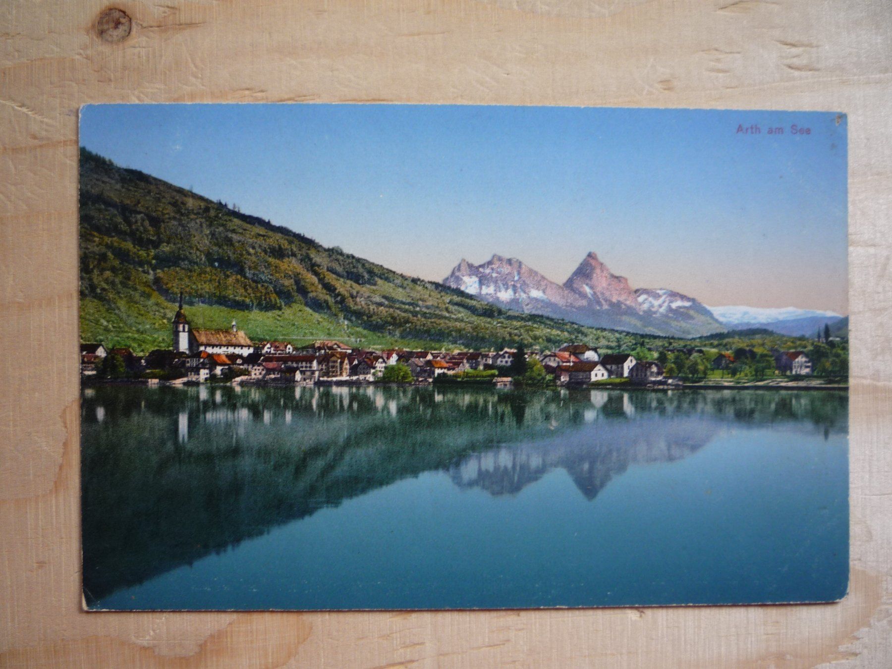 Ansichtskarten: Arth am See, 5999, Feldpost – Gebraucht aus Rieden SG von Brockehuesli