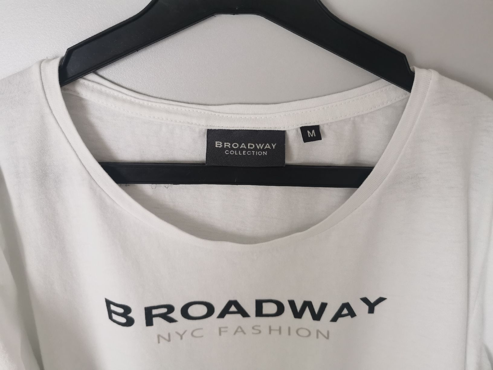 T-shirt: Broadway Langarmshirt Weiss Gr M  – Usato da Glattbrugg venduto da riseca 2