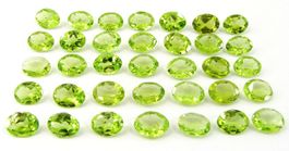 7.25ct B-Lot 10 Natur Peridote zertifiziert Edelsteine Grün