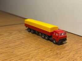 M0734: Planenlastwagen, teilweise bemalt (Spur N)