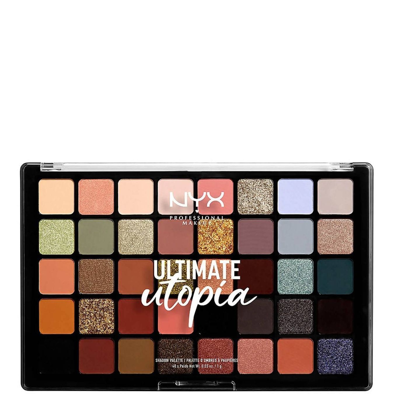 Make-up: neu!NYX-PROFESSIONAL Ultimate Utopia Shadow Palette – Nuovo e nell'imballaggio originale da bellinzona venduto da zeus6535