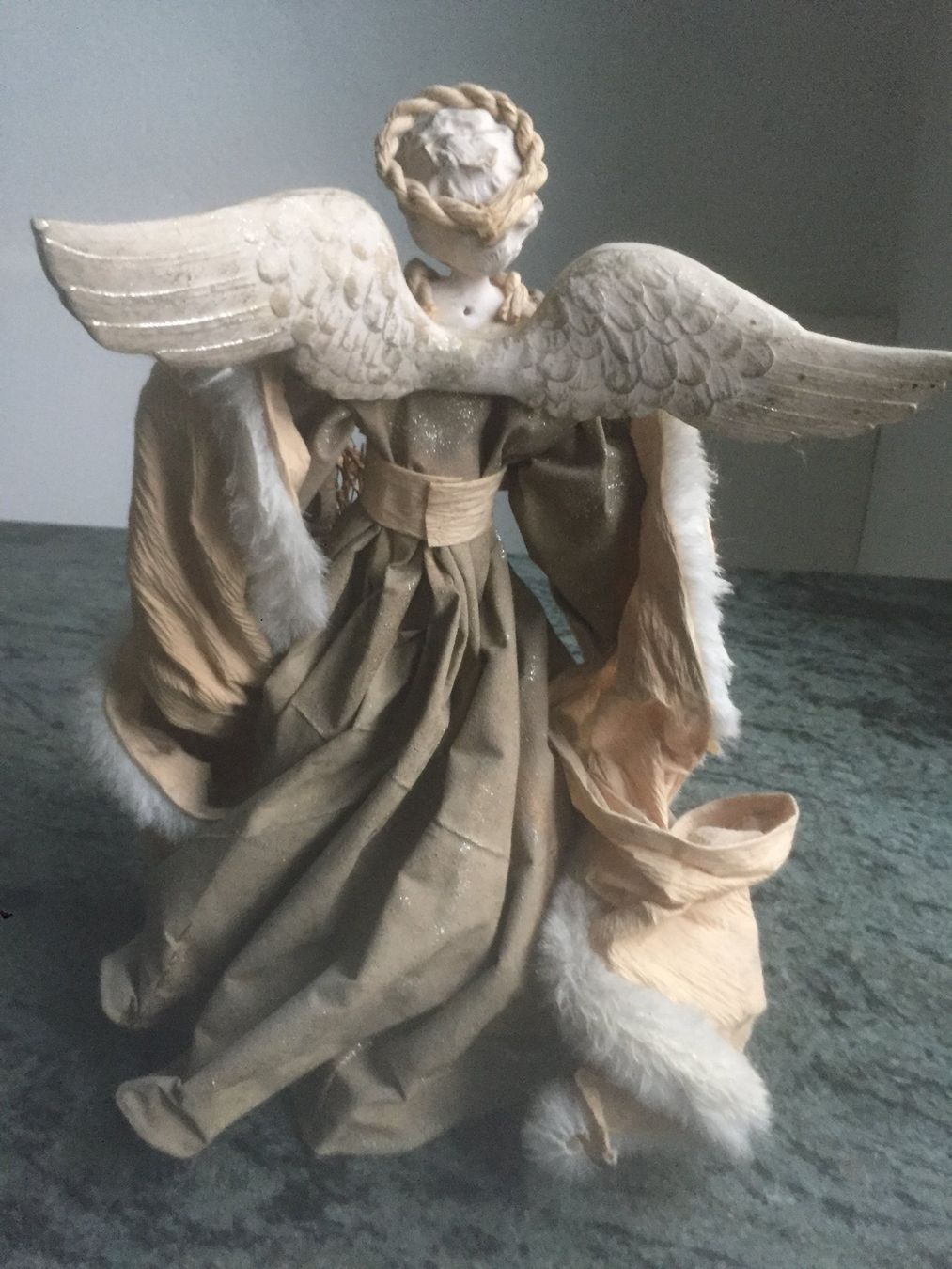 Figuren: Traumhaft schöner, antiker Engel – Gebraucht aus Wettingen von Atollkirsche 4