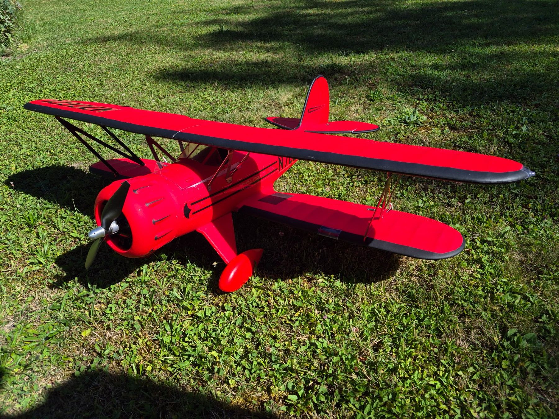 RC Modellbau: RC Modellflugzeug Doppeldecker – Gebraucht aus Uttigen von eomat 9