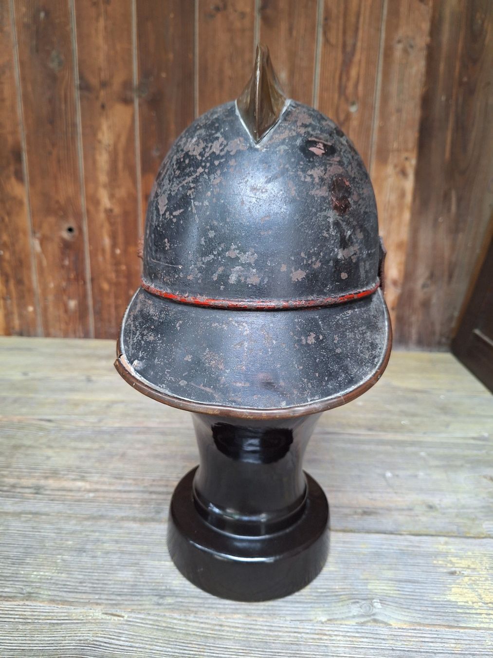 Antike Kleidung & Accessoires: Antiker alter Helm, Feuerwehr – Gebraucht aus Weinfelden von JoeBaer 2